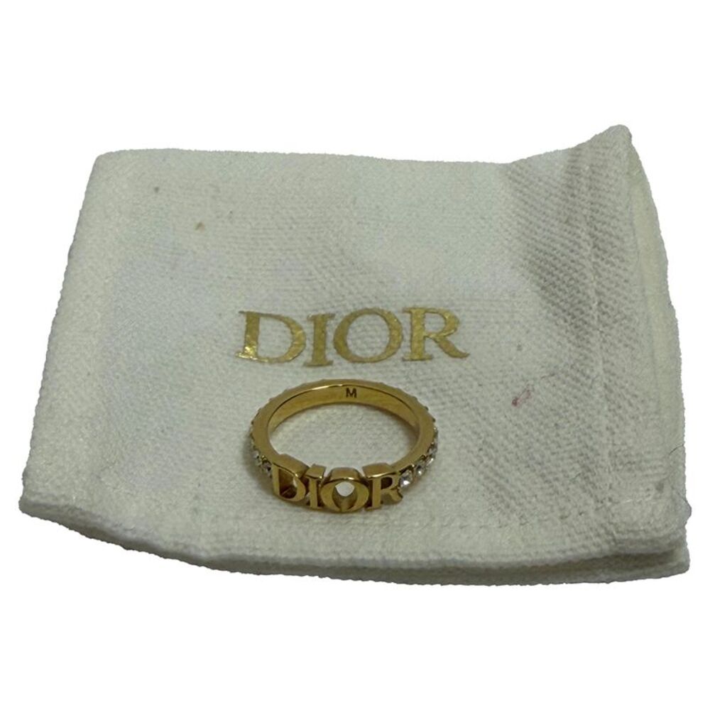 Dior Dio(r)evolution Crystals Ring in Gold Metal - Picture 6 of 6